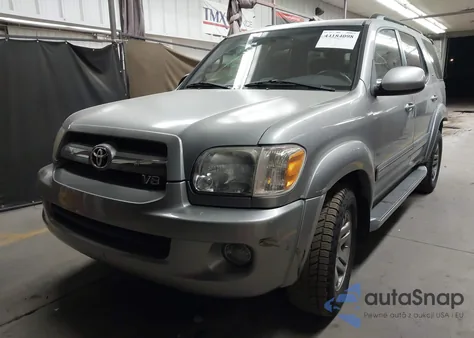 2005 Toyota Sequoia Sr5 V8 from USA, damaged, VIN 5TDZT34AX5S250935